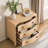 Recatle 27'' W Transitional 3-Drawer End Table with Built-In Outlet and Solid Wood Legs-1963596336