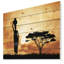 Paysage, arbre africain solitaire, photographie sur toile - arbre solitaire-1860413973-1860413963