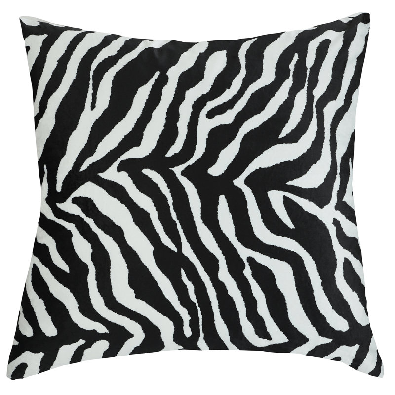 Housse et insert de coussin carré Dann Foley Zebra