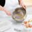 Tovolo Flex-Core All-Silicone Spatula for Cooking, Baking, and Mixing, Oyster Gray