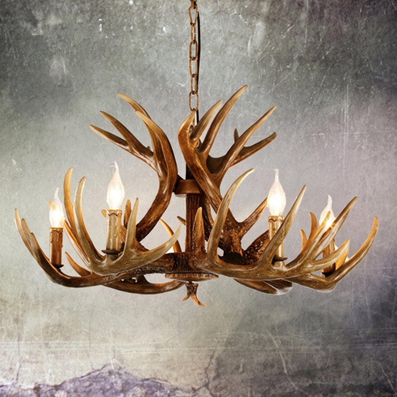 Beaverton 6 - Light Iron Chandelier