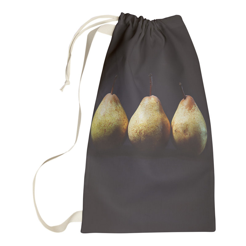 Fabric Laundry Bag with Handles, Large (76.5" H x 29.5" W x 1.5" D)