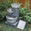 Outdoor Floor Fountain with Lights