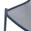 Chaise de patio en métal empilable Bisso-1244245639