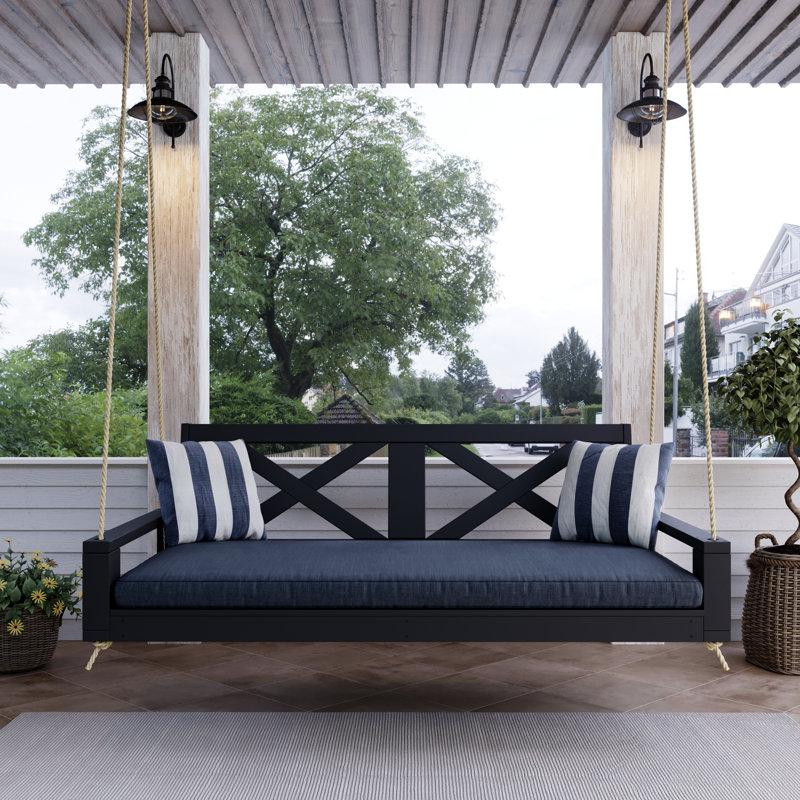 Amish Casual Malvern Porch Swing Bed - Thumbnail 2