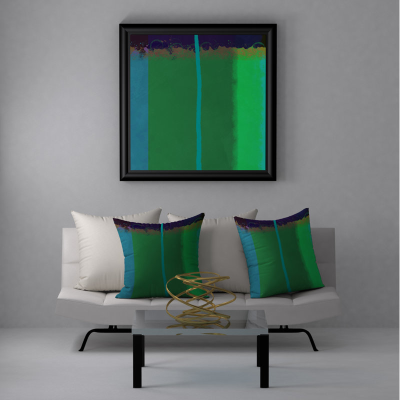 Très grande housse de coussin carrée en énergie halynn, H 20 po x l 20 po