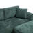 4-Seat Storage Sofa (Green)