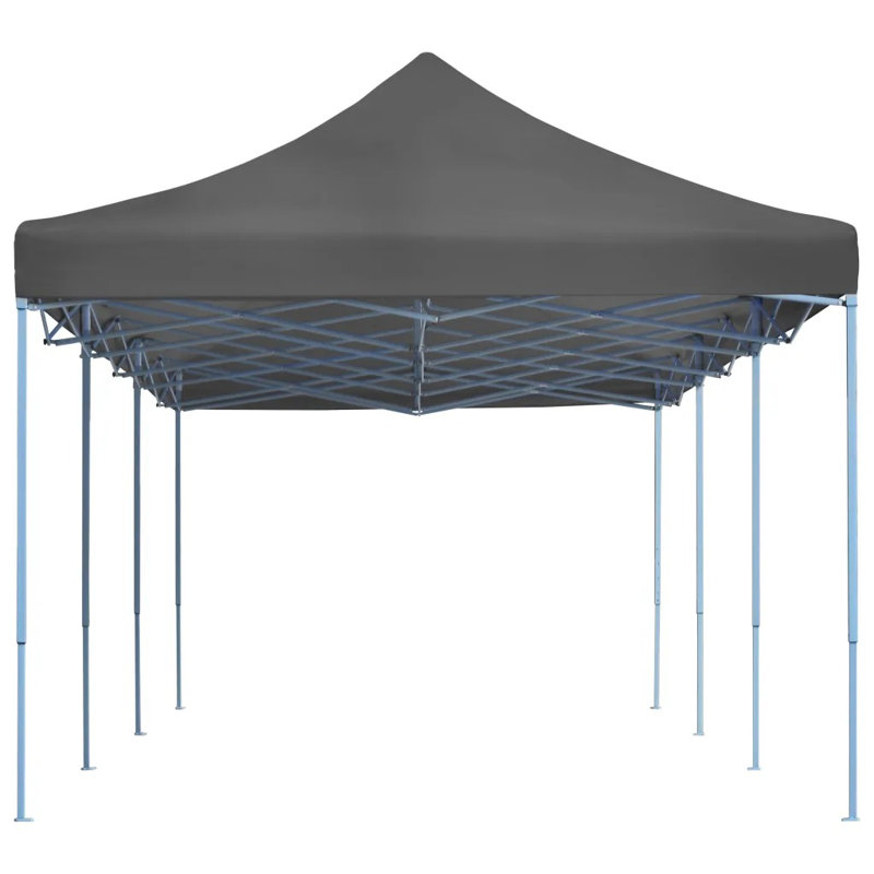 9m x 3m Steel Pop-Up Party Tent, Anthracite