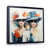 Black Floater Framed Canvas