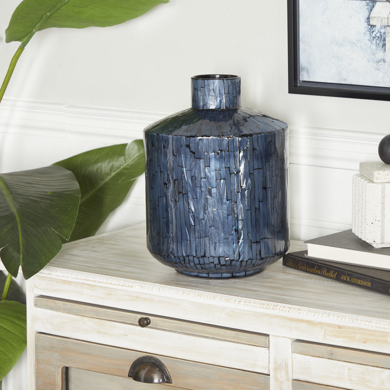 Eickhoff Handmade Solid Wood Table Vase, 12" H x 9" W x 9" D