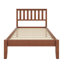 Lit plateforme en bois avec tête de lit-512333566