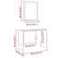 Bathroom Furniture Set With Storage 2 Pcs 80 X 33 X 60 Cm-1162378710