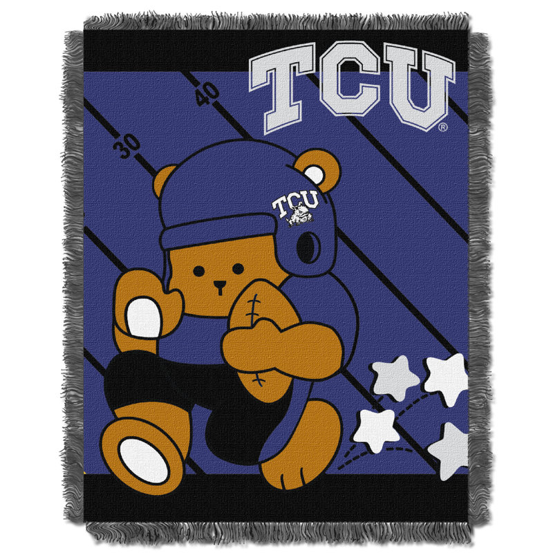 Tcu baby blanket Collegiate