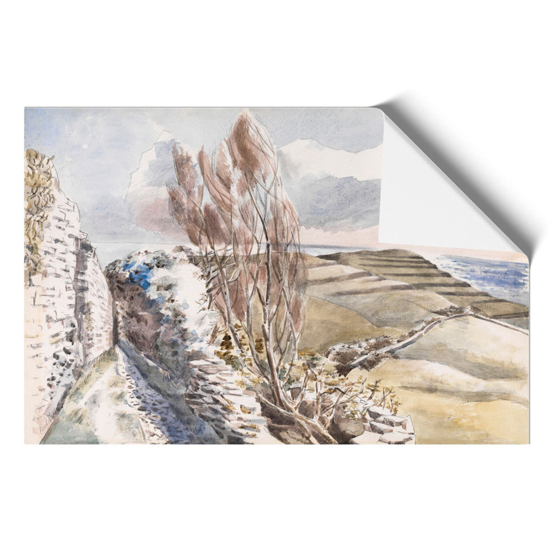 Worth Matravers in Dorset by Paul Nash - Frameless Print, 42cm H x 59cm W x 0.1cm D