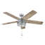 Ventilateur de plafond d'intérieur 52 po avec chaîne de traction et ensemble d'éclairage Foxhaven-54878067