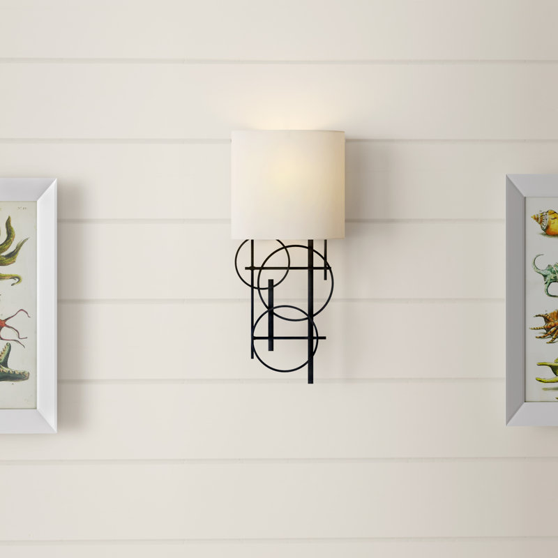 Weissman Steel Flush Mounted Sconce