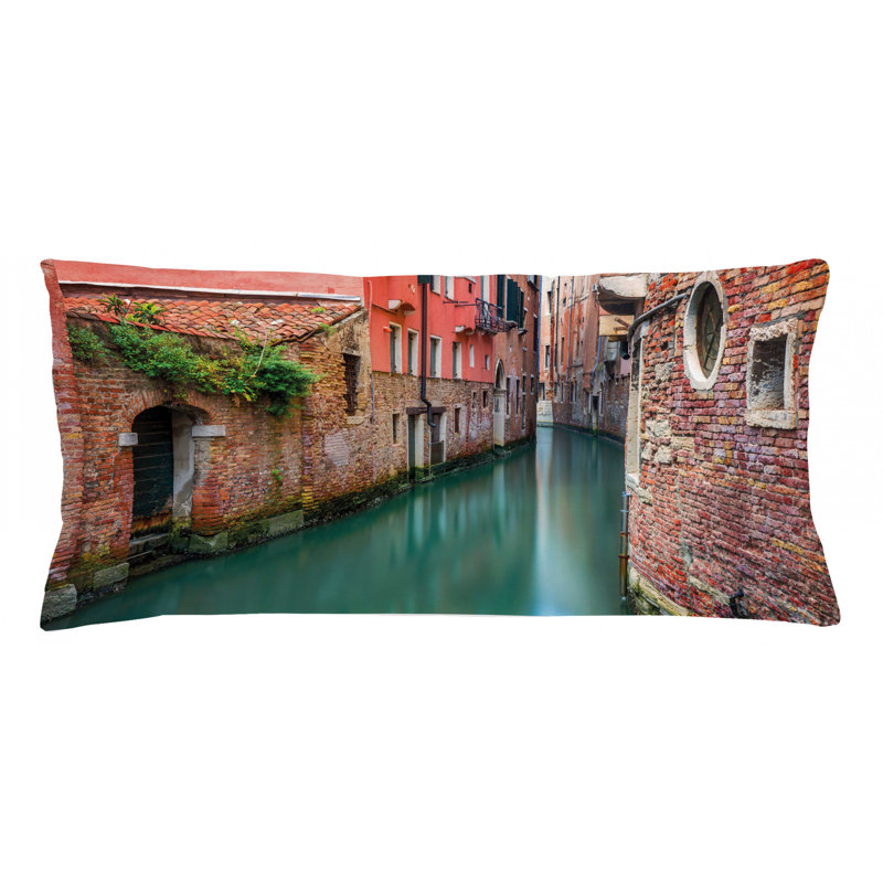 Housse de coussin décoratif intérieur / extérieur Venice, 16 po x 36 po