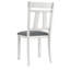 Ensemble de chaises de salle à manger en bois massif, chaises en bois avec siège rembourré, chaises de cuisine avec pieds en bois d'hévéa massif pour la salle à manger, cuisine-885599425