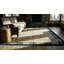 Tapis chinois antique de couleur crème à motif allover