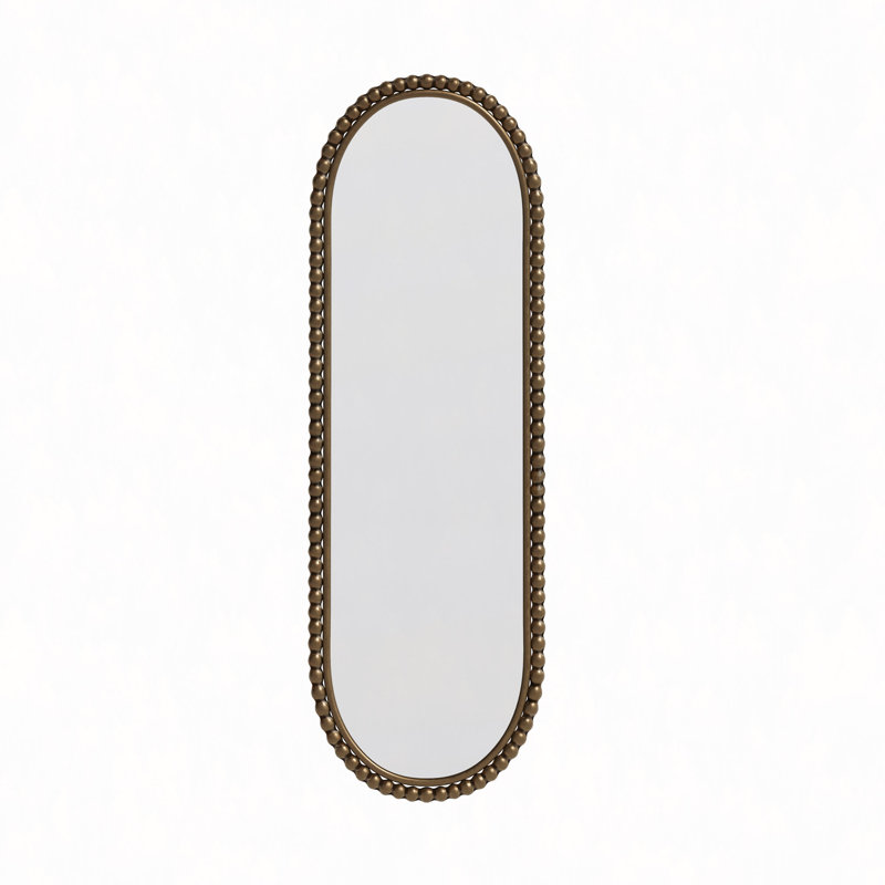 Miroir rétro Iron Art, Doré