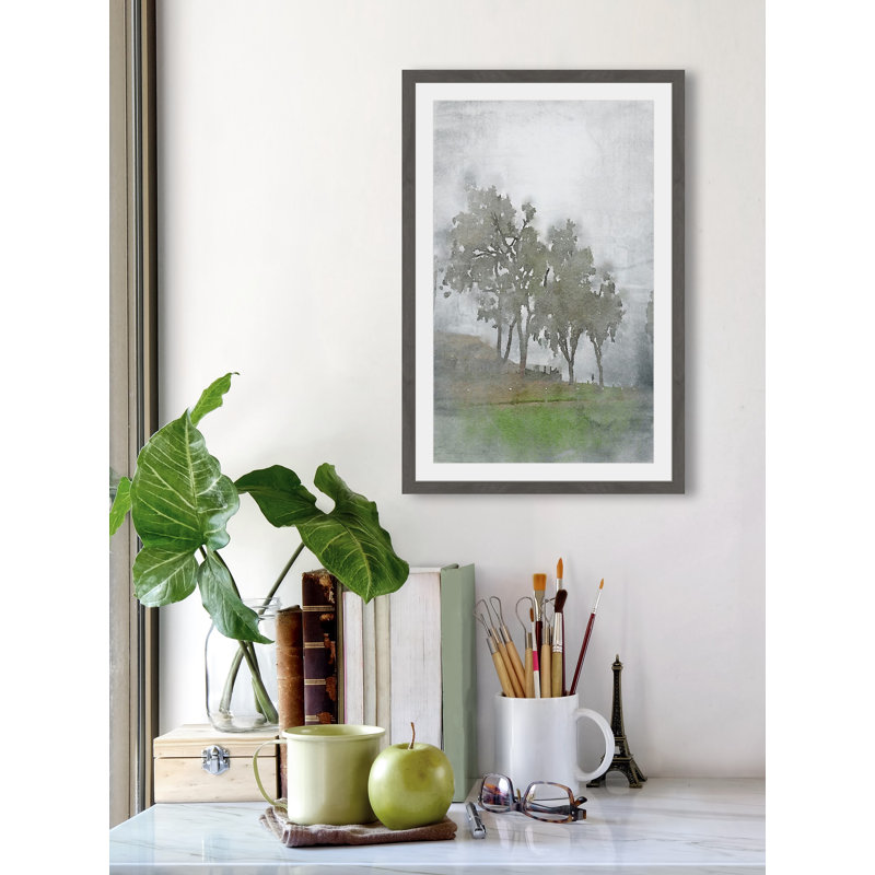 «Highlands», reproduction encadrée, H 30 po x l 20 po x P 1,5 po