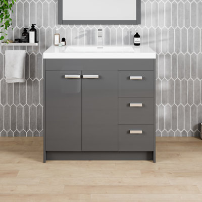 Wauconda 35" Single Bathroom Vanity Set