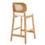 Upholstered Faux Leather Bar Stool-1646108521-1646108535