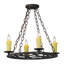 Ashley 4 - Light Chandelier-1300044756-1300044790