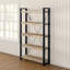 200cm H x 120cm W Solid Wood Etagere Bookcase