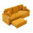 80-Inch Two-In-One Pull-Out Sofa, Foldable And Hidden Reclining Function