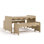 Ensemble de table et banc pour enfant Casablanca Deluxe Montessori Casablanca