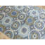 Tapis oriental mamelouk géométrique bleu noué à la main 5 pi 1 po x 6 pi 8 po CC286A6953B743408711F664C82A06EB