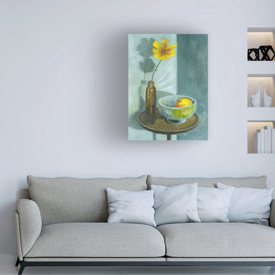 Wrapped Canvas Wall Art - Grace Popp  'Shadowed Cosmos II' Wall Art for Living Room, Bedroom, or Office Décor  - 18x24