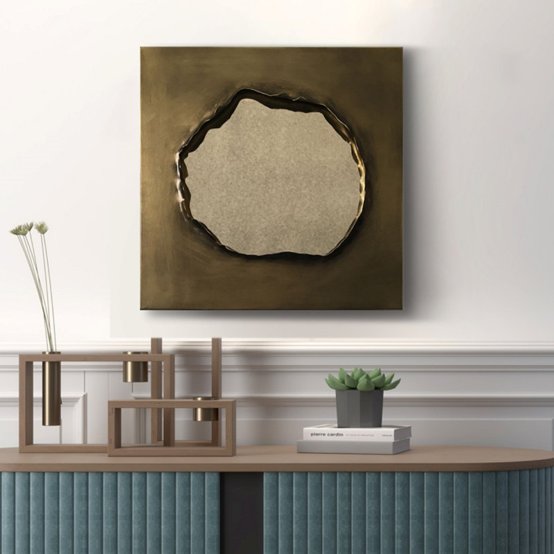 Latisa Metal Flat Wall Mirror