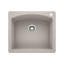 Diamond SILGRANIT 25" L X 22" W Drop-in/Undermount Kitchen Sink-2136554037-2111651126