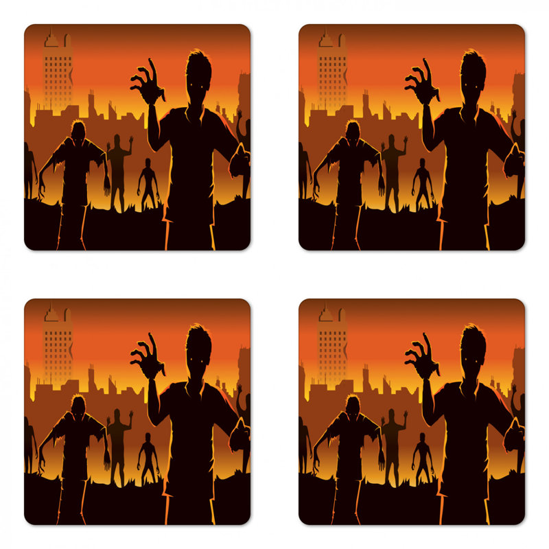 Sous-verre zombie