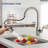Dual Function Single Handle Pull Down Kitchen Faucet-126450215