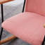 Fauteuil oscillant réglable, siège rembourré en éponge rose pour chambre de bébé, chambre à coucher, chaise de salon moderne avec, rose, chambre douillette, chambre de bébé-1520507202