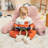 Faux Fur Reading Backrest Pillow-108989344