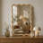 Wavy Solid Wood Frame Decorative Mirror-1096027331-1096027332