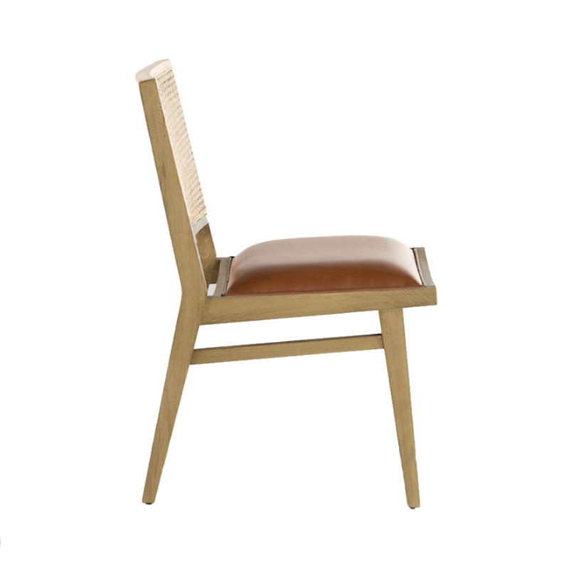 Dalisia Lesheka Side Chair in Brown