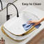 24X17" 'bathroom Sink Ceramic Washbasin Above Counter for Bathrooms