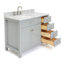 Ensemble de meuble-lavabo simple 43 po Aberdeenshire-85363968