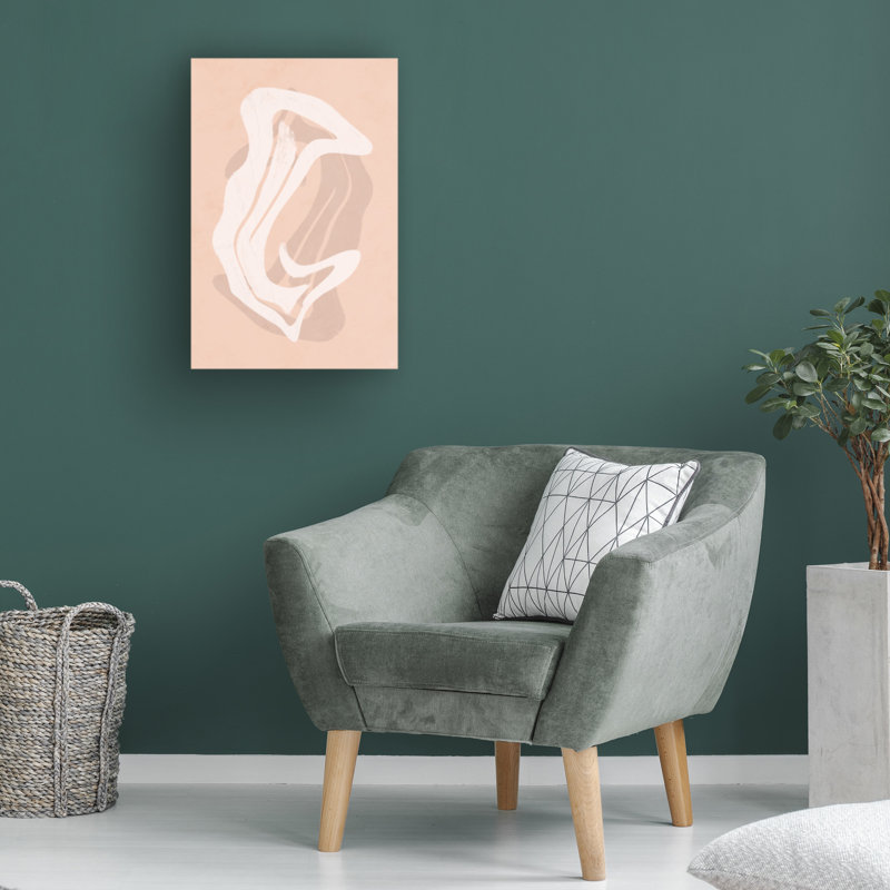 Art sur toile, ligne bolognaise et pinceau pêche Fuzz Inking 2, H 12 po x l 19 po