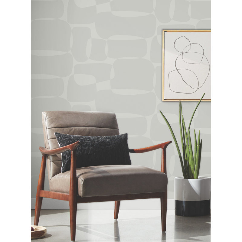 Bloc de papier peint, gris