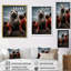 «Grey Red Seal Silent Guardians» sur impression sur toile-643975906-643975926