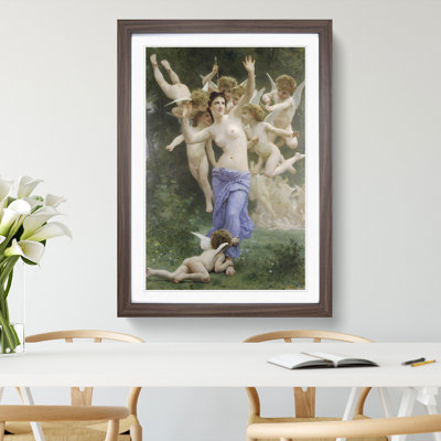 The Invitation by William Adolphe Bouguereau - Picture Frame Painting