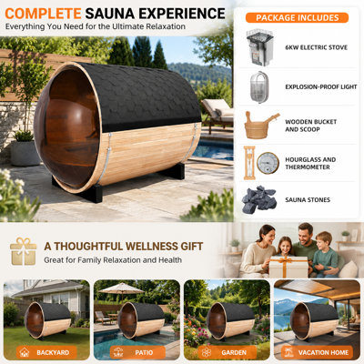 Sauna d'extérieur Duthss