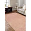 Tapis transitionnel rose en laine touffeté à la main Barragan-2059350256