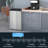 Compact Upright Freezer 3Cu.Ft Mini Freezer, Silver-98728298